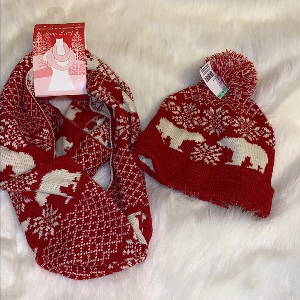 hat and scarf set ❤️